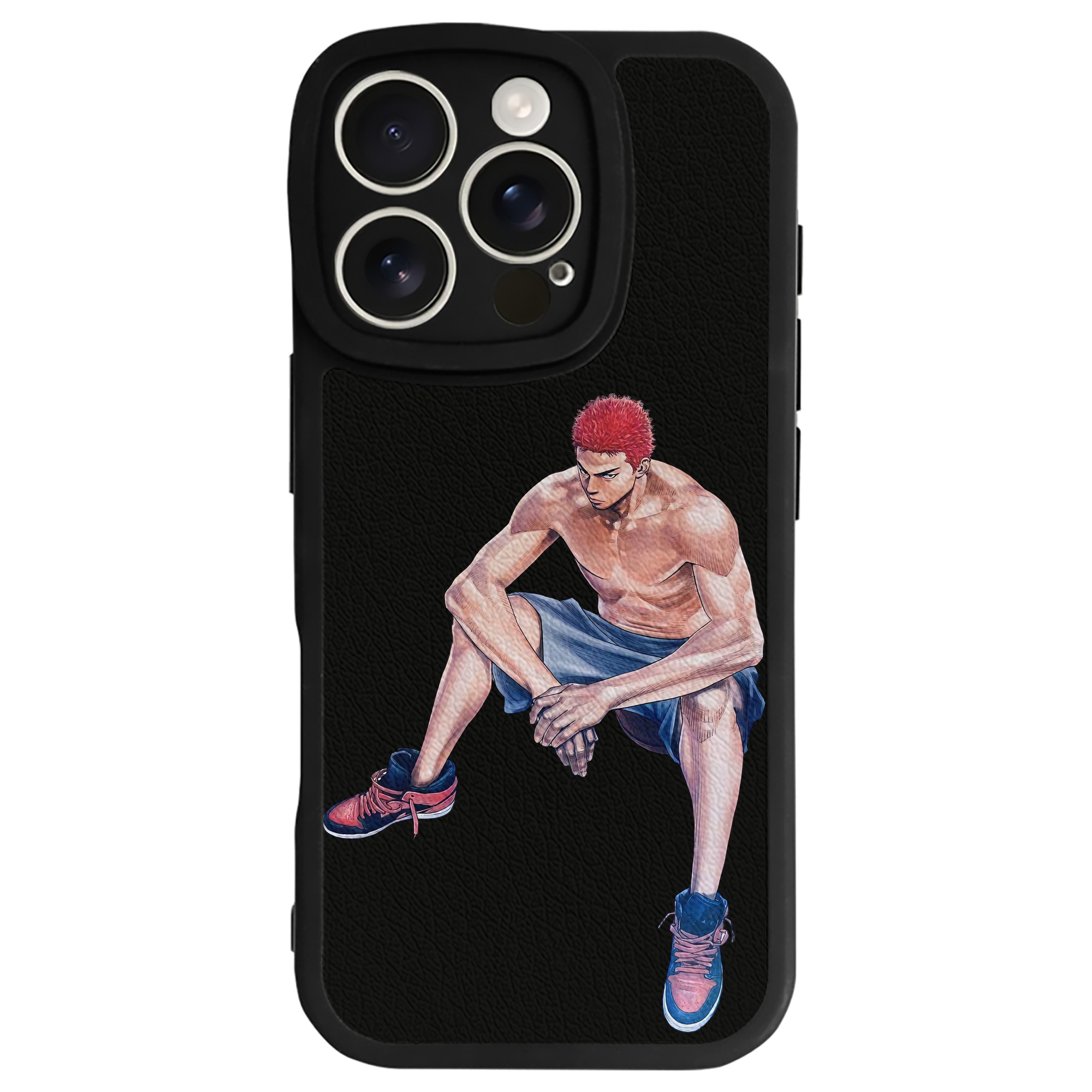 （画像用） SLAM DUNK／スラムダンク 【iPhone 16シリーズ対応】シリコンスマホケース（レザー調） 材質：シリコン